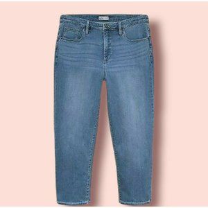 Ava & Viv Womens Skinny Jeans Blue Stretch Whiskered Pockets Denim Plus 18W New